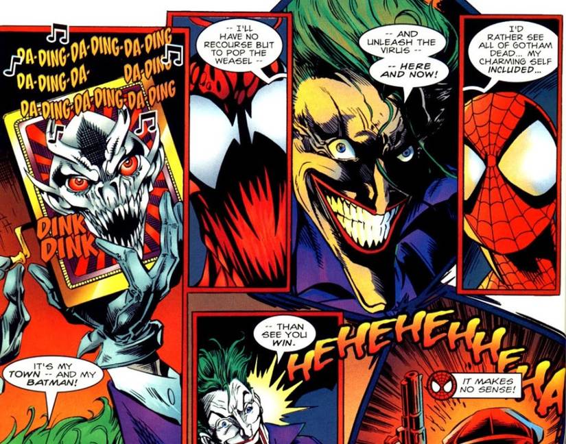Spider-Man and Batman Teamed Up to Take Down Carnage and the Joker