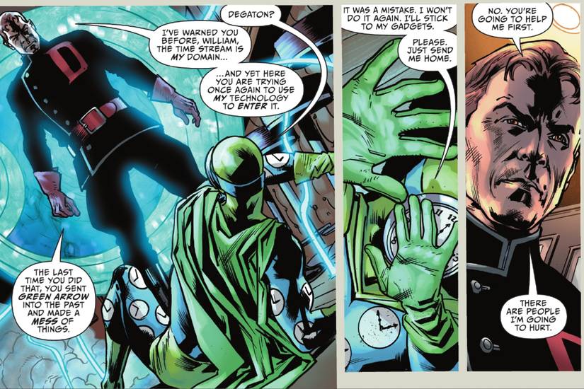 Degaton Stargirl Teases the Justice Society's Return With an Arrowverse Threat