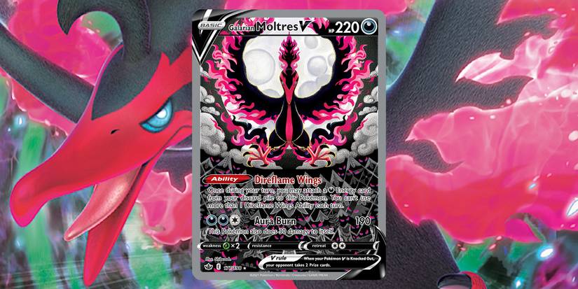 galarian moltres v pokemon card value Pokemon - Galarian Moltres V - 176/198 - Full Art Ultra Rare main image 1