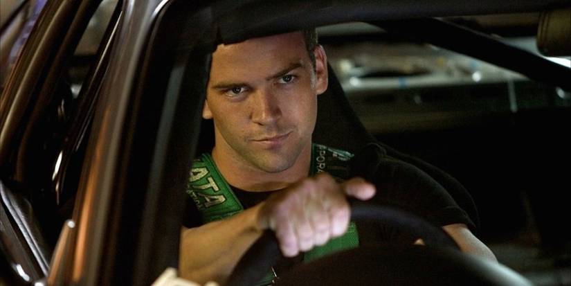 Sean driving a car in Fast and the Furious: Tokyo Drift