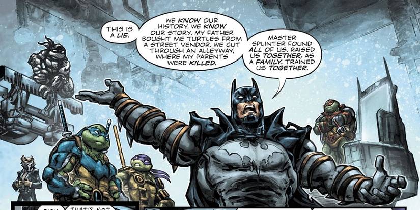 Master Splinter Vs Batman