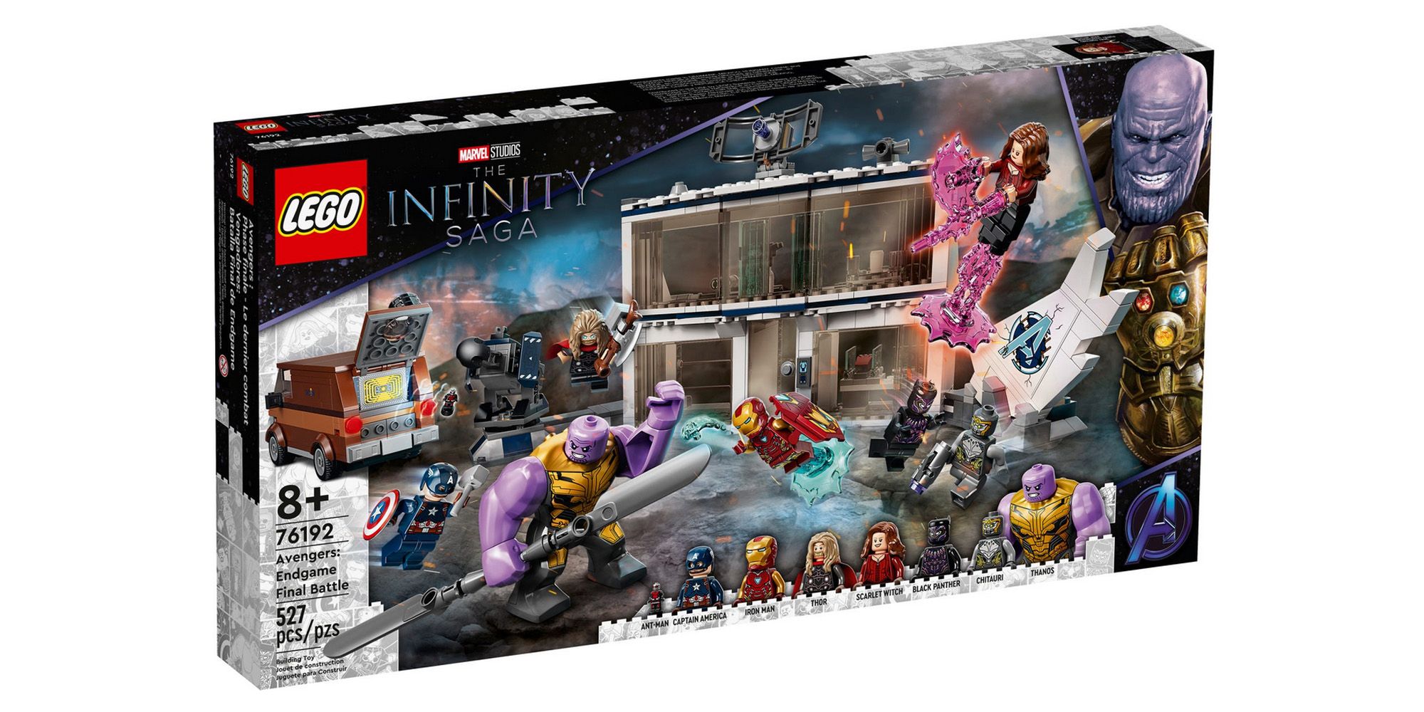 LEGO Debuts Avengers: Endgame Final Battle Set
