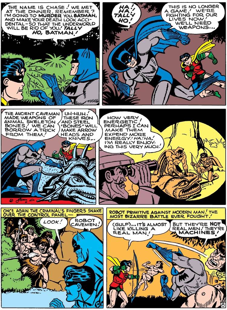 Batman: The Batcave's Dinosaur Robot Has One of DC's Strangest Origins