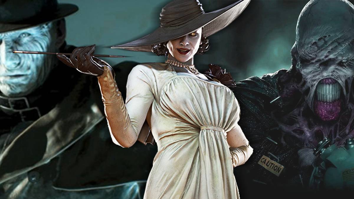 resident evil white dress lady Lady Dimitrescu