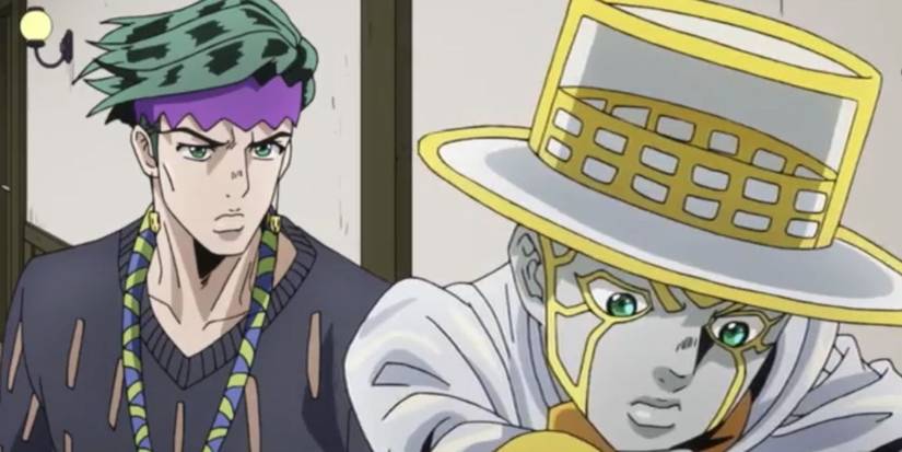 Rohan uses Heaven's Door to read people's lives