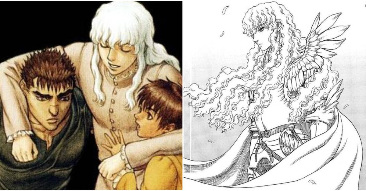 Casca Berserk Manga Panels