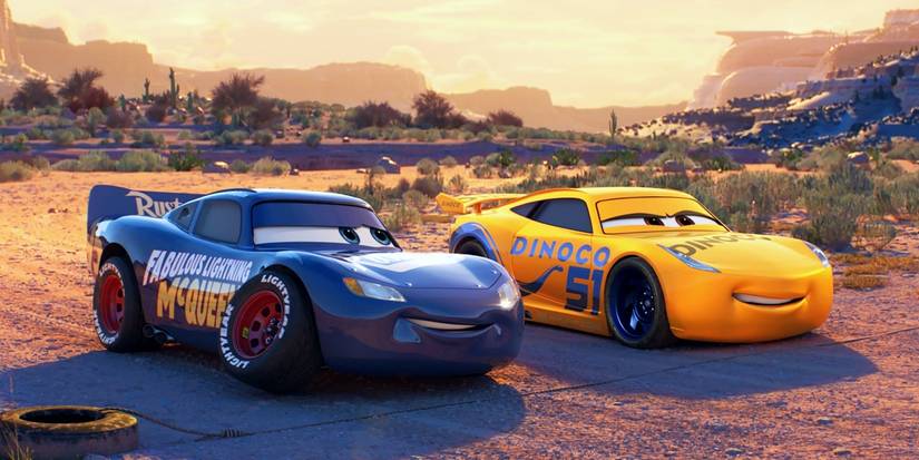 Lightning and Cruz in Cars 3