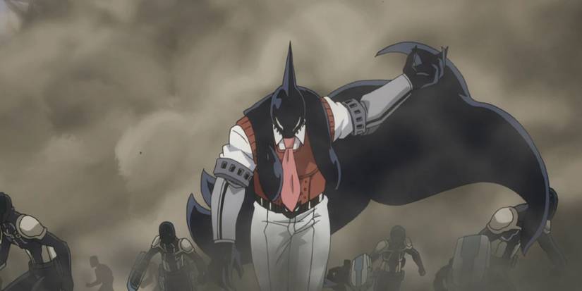 Gang Orca pulls off his coat MHA