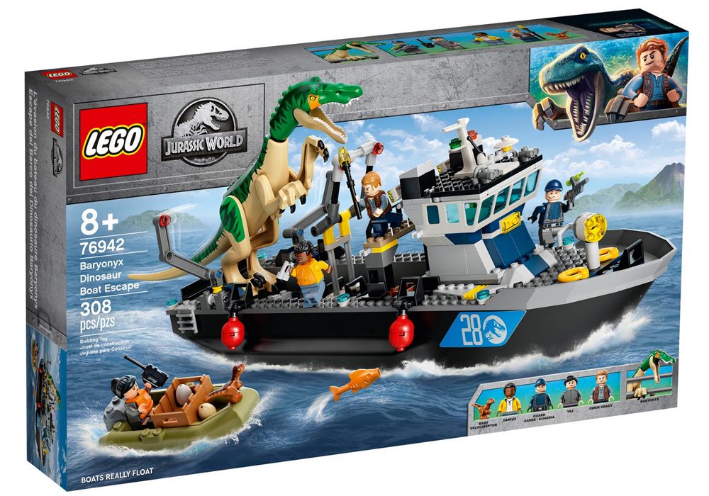 Jurassic World LEGO Sets Cross Over the Films and Camp Cretaceous
