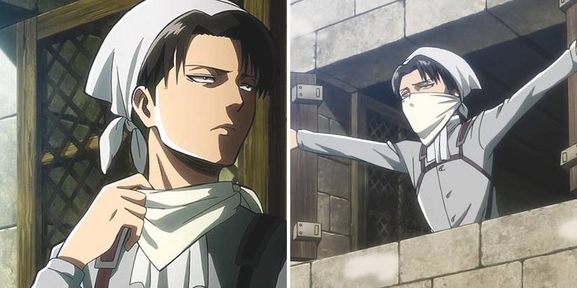 Levi Ackerman cleaning