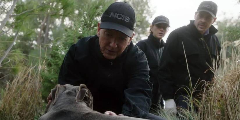 Gibbs and Lucy in NCIS