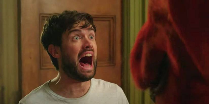 Clifford's Jack Whitehall & Darby Camp Celebrate the Big Red Dog ...