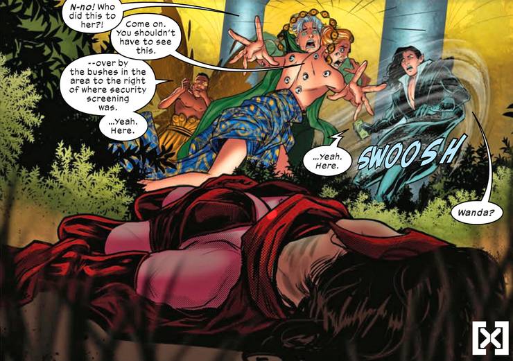 Xavier talvez saiba uma forma de ressuscitar Wanda em Krakoa