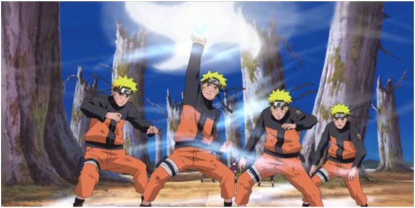 Naruto Shadow Clones Rasenshuriken