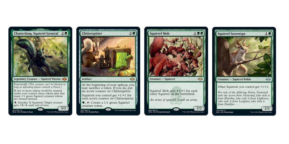 MTG Modern Horizons 2's Squirrel Tribe Is a Long Time Coming