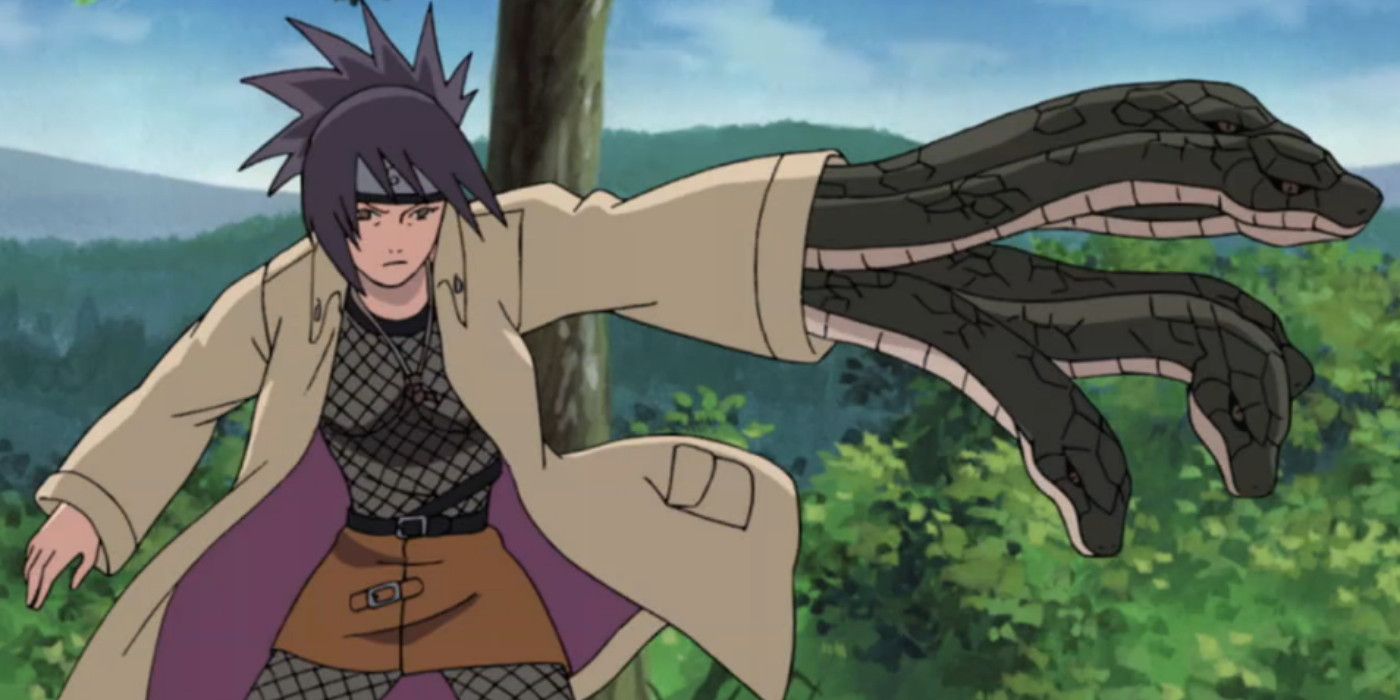 Anko Snakes Naruto