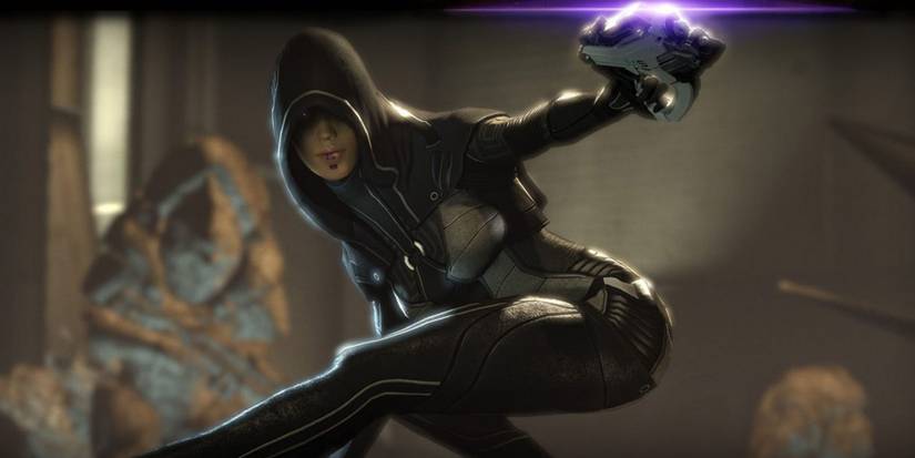 Kasumi Goto Mass Effect 2 Donovan Hock's Warehouse