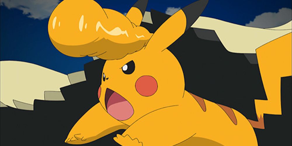 Pokemon Pikala Boss Pikachu Pompadour Attack
