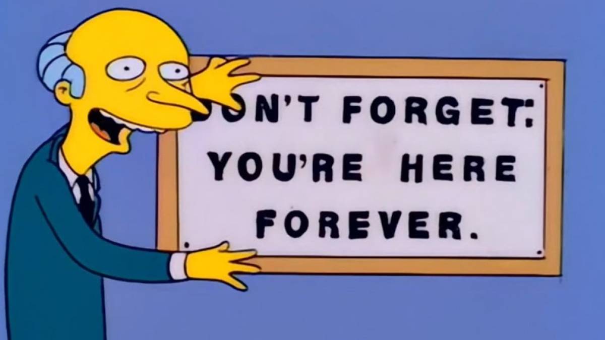 Simpsons Rocking Forever Is The Simpsons Over Forever