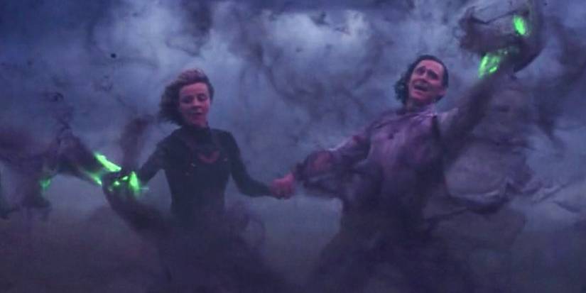 Sylvie &amp; Loki enchanting Alioth