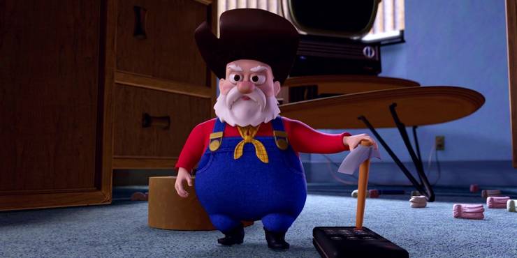 Stinky Pete in "Toy Story 2"