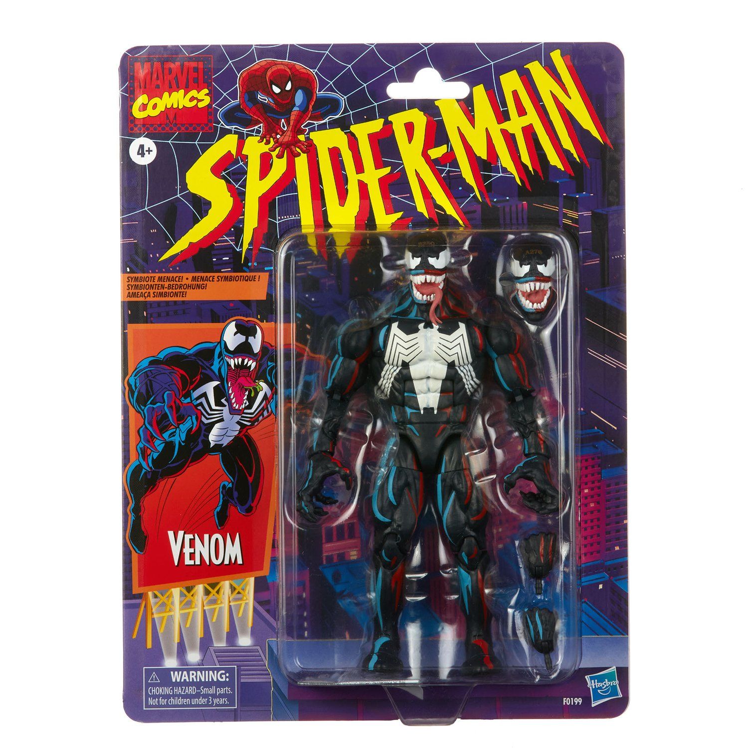 Marvel Legends Unleashes Animated Venom With Throwback Packaging
