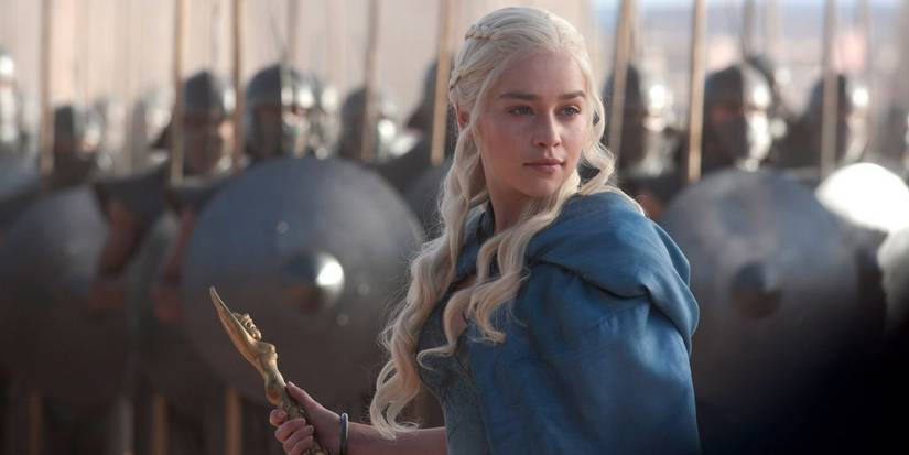 Daenerys with the Unsullied - Game of Thrones