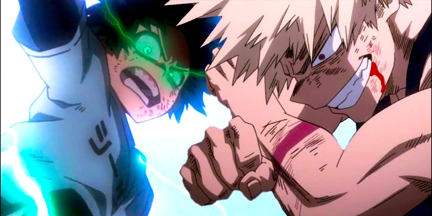 My Hero Academia Bakugo And Deku Fight Animewibu Sexiz Pix 7167