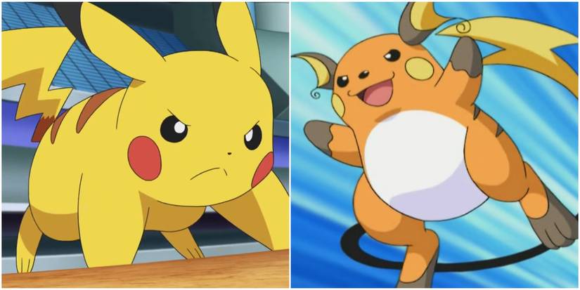 Raikachu 10 Pokémon That Change Color When They Evolve