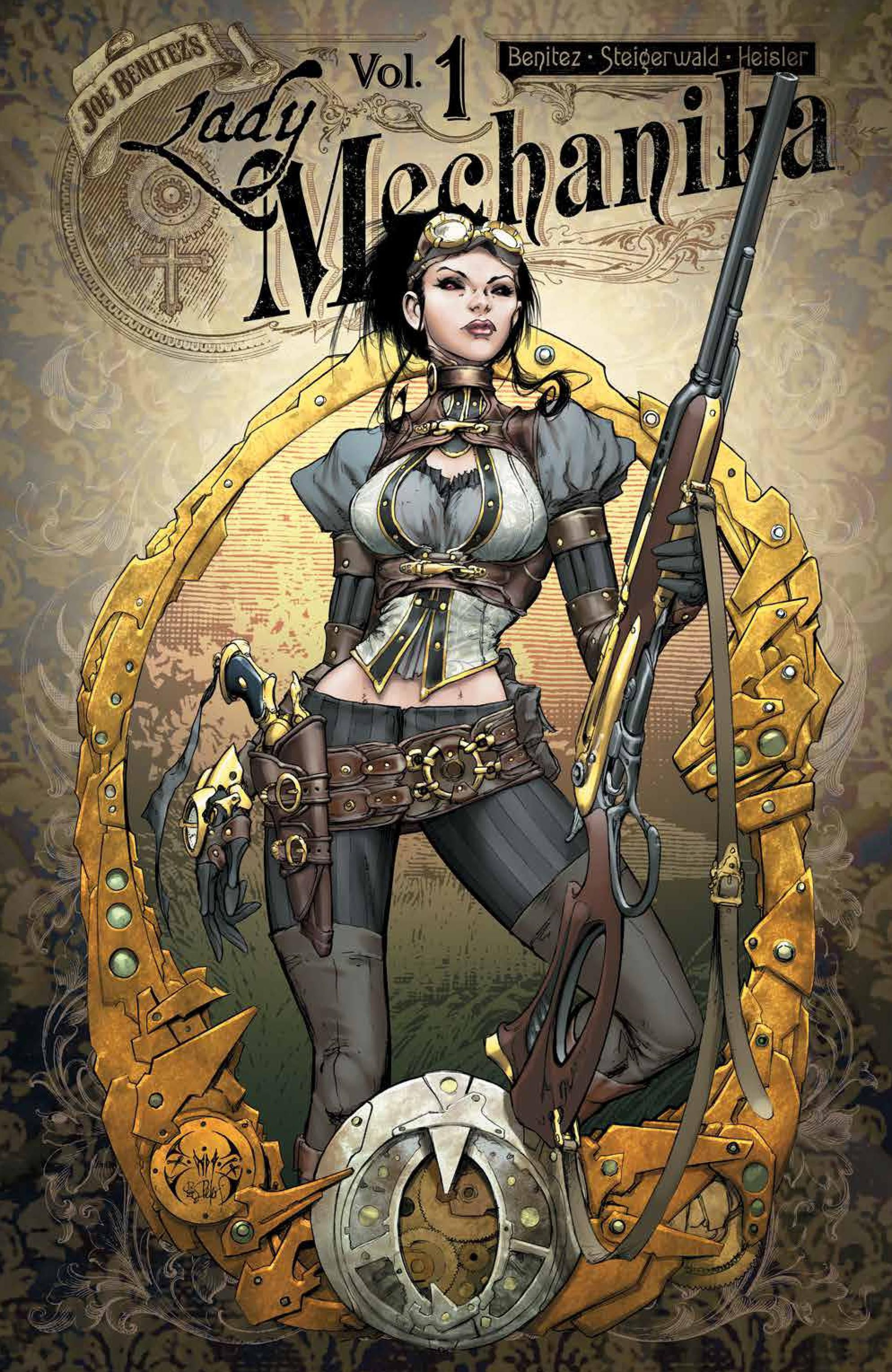 美品・稀有・アメコミ Lady Mechanika #1（英語) Benitez Lady Mechanika 1A Print | Benitez Productions