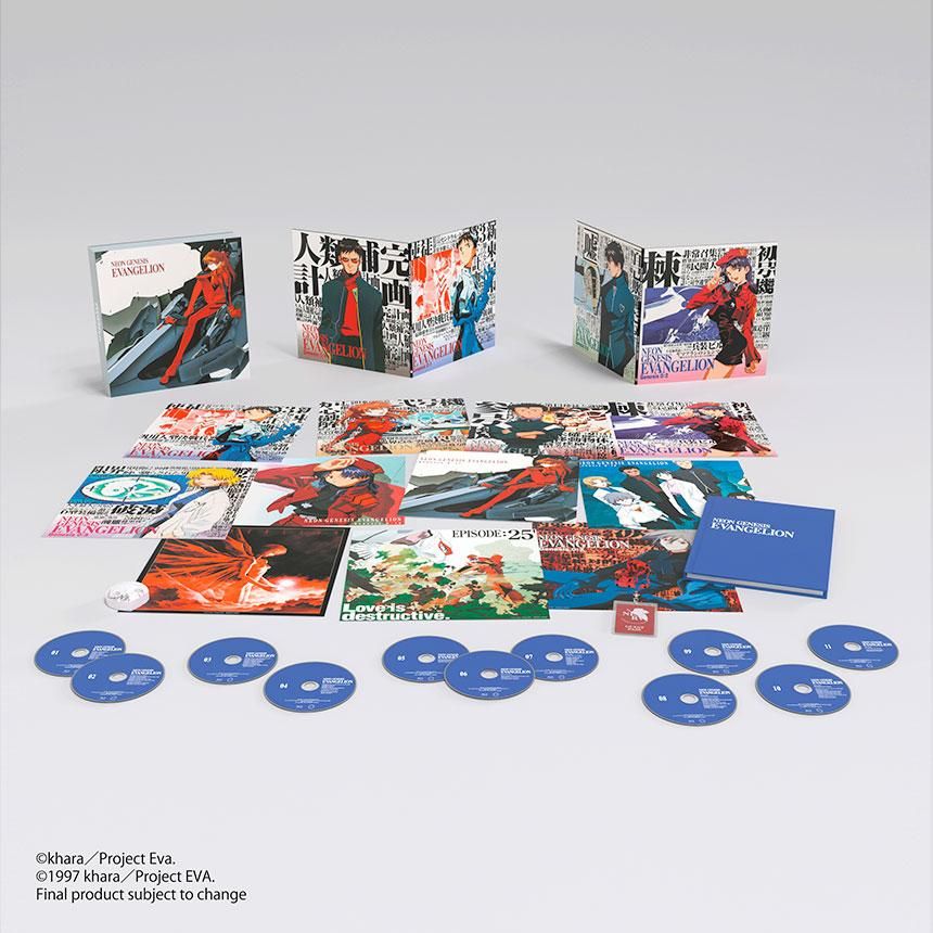 Neon Genesis Evangelion Gets 11-Disc Blu-ray Ultimate Edition