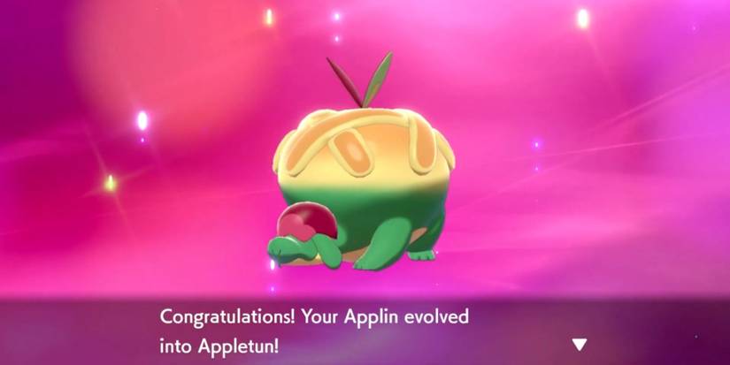 Pokemon Sword Shield Appletun Evolution
