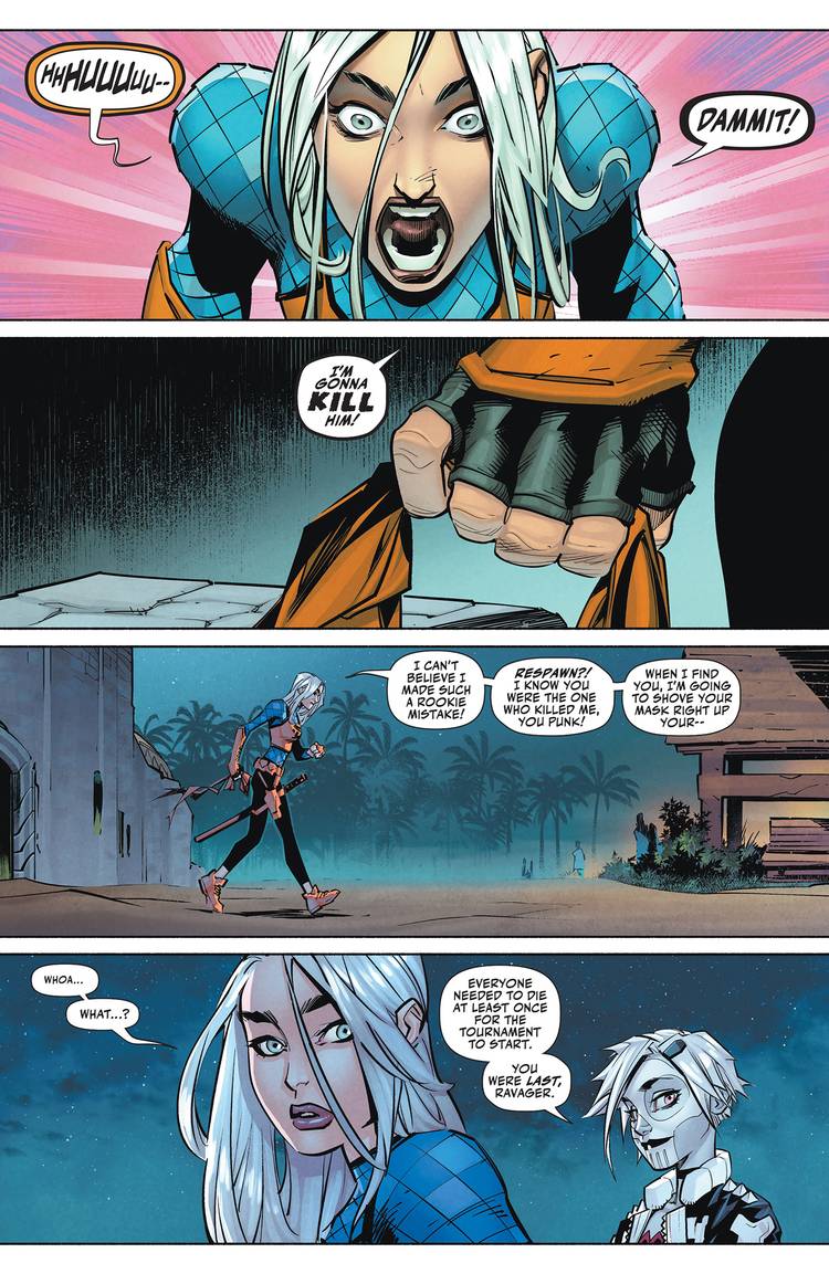 Robin #5 Welcomes Fighters to the Next Level of the Lazarus Tournament