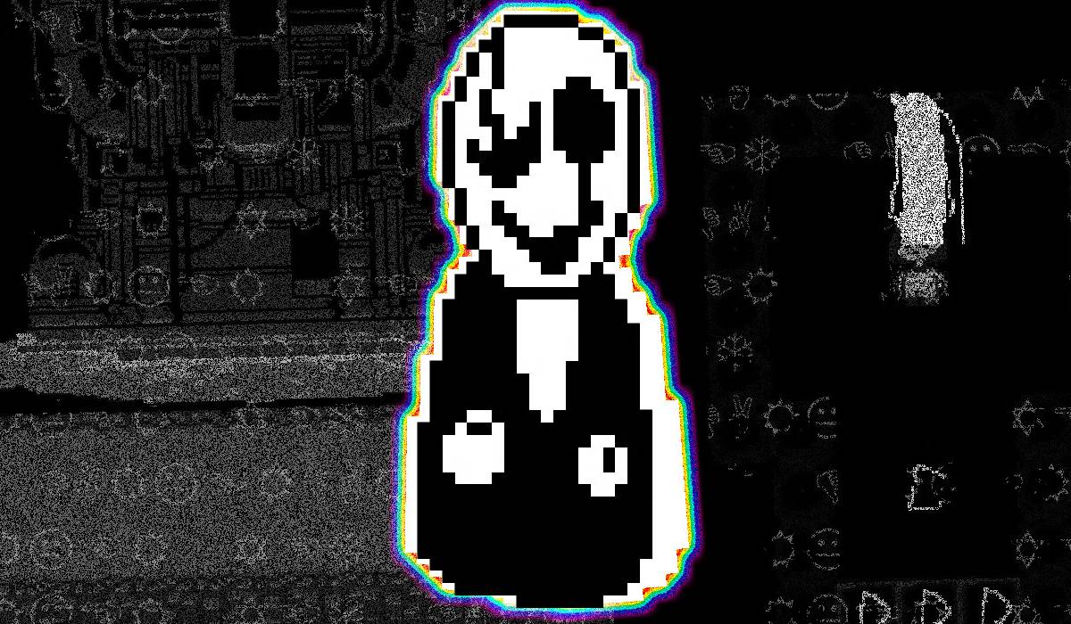 Dw Gaster From Undertale Pixel Art-tondwoo Art