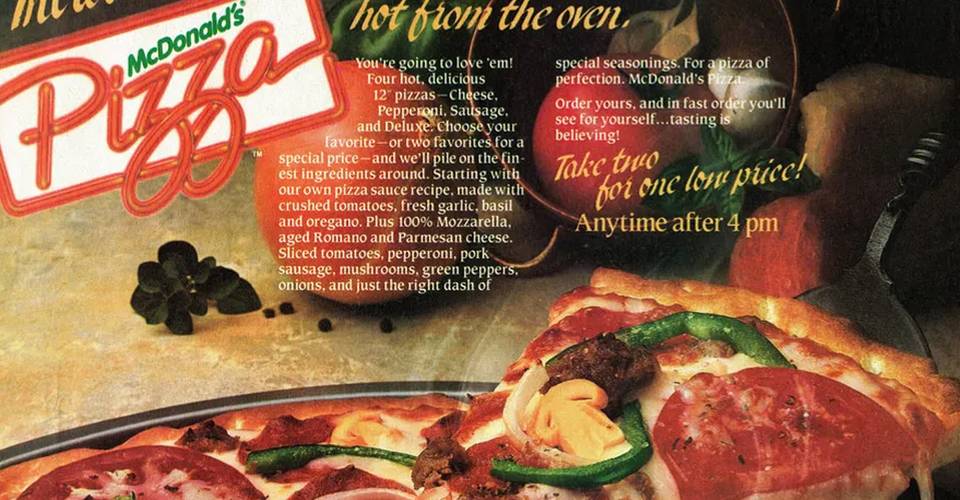 A Forgotten Mcdonald S Relic Is Trending Enter The Mcpizza A Forgotten Mcdonald S Relic Is Trending Enter The Mcpizza