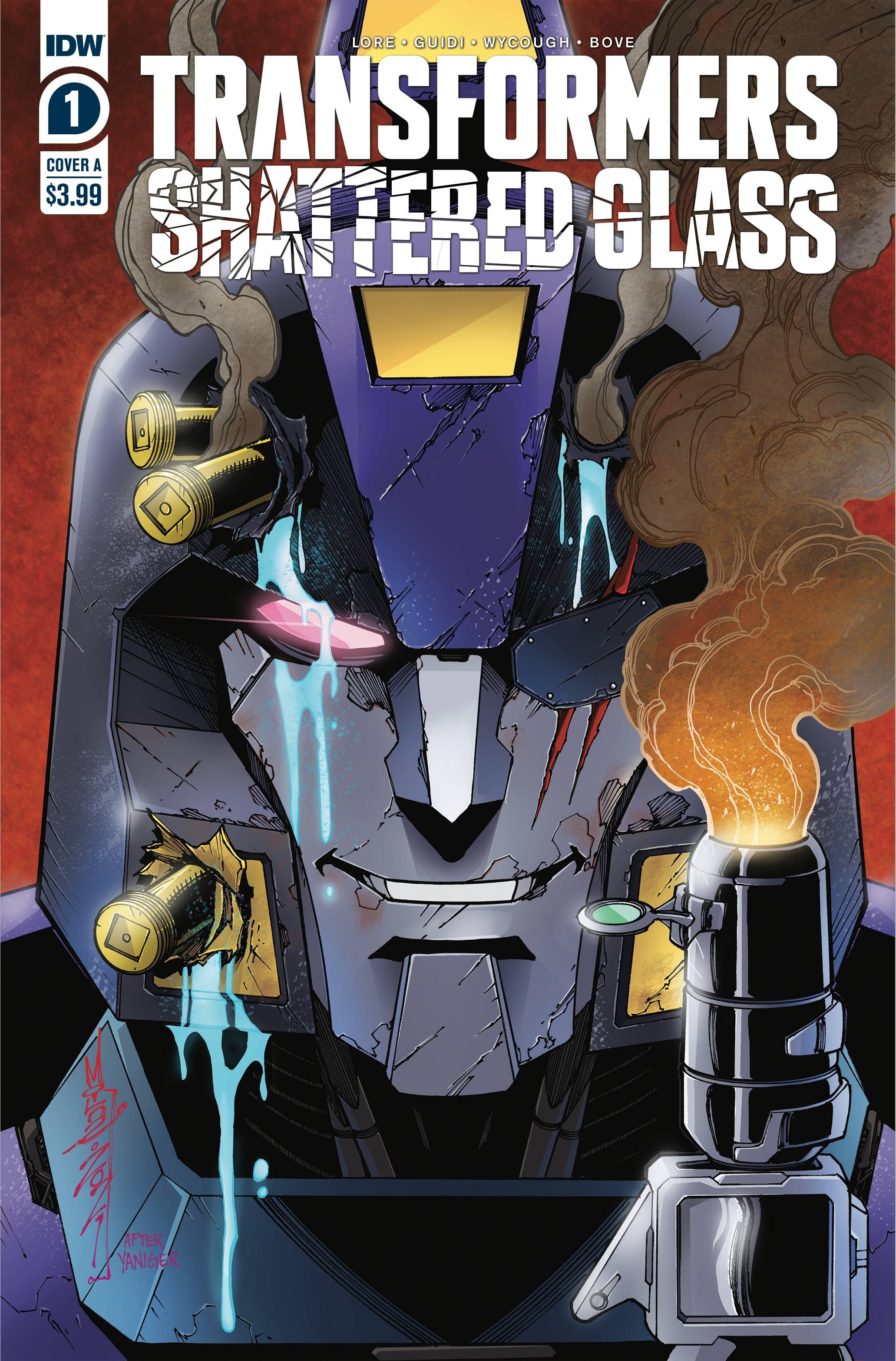 アメコミ　TRANSFORMERS SHATTERED GLASS 英語版 Transformers: Shattered Glass #1 Comic Review