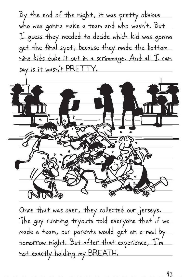 Diary of a Wimpy Kid: Big Shot Excerpt - Greg's Basketball Tryout