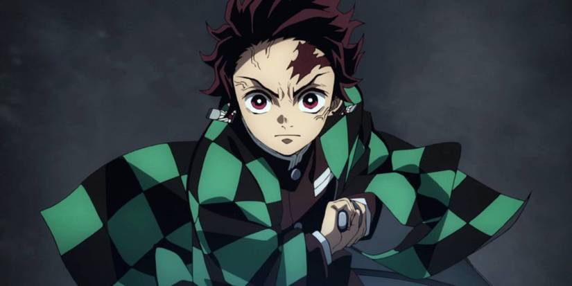 Demon Slayer Tanjiro Determined, Ready To Draw Sword