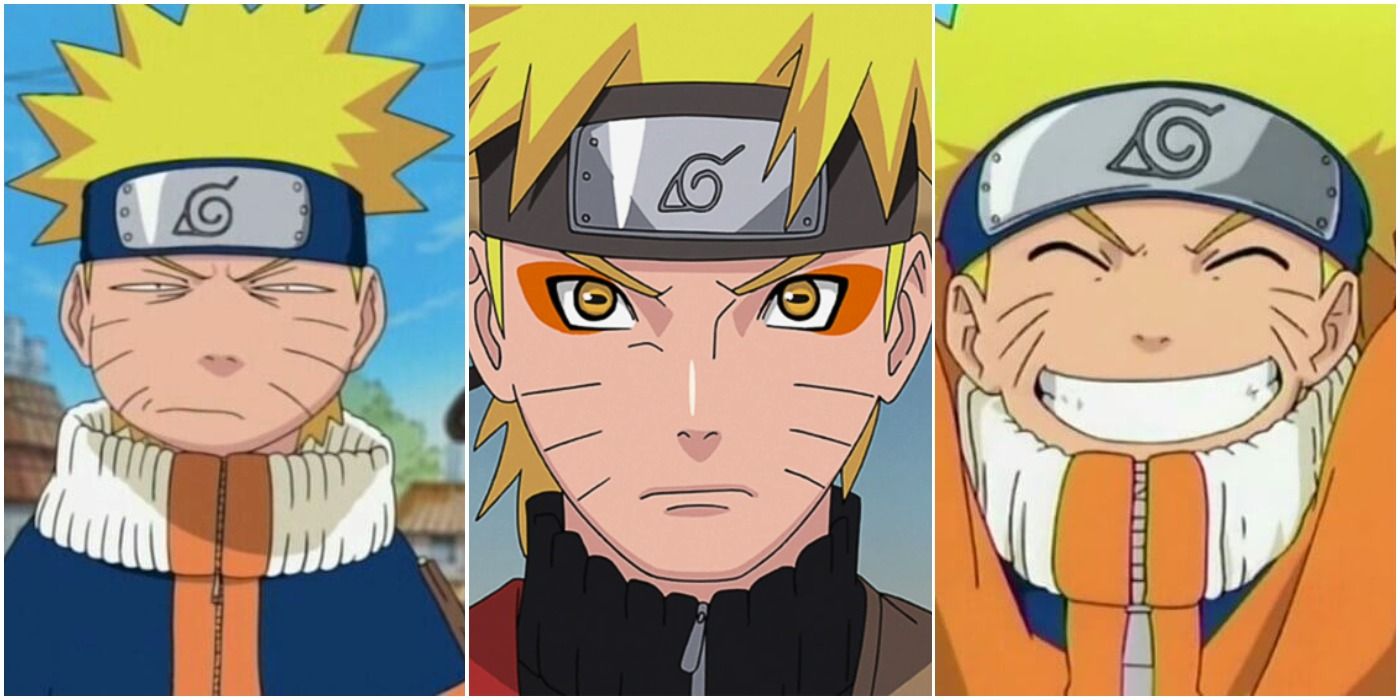 Naruto character growth