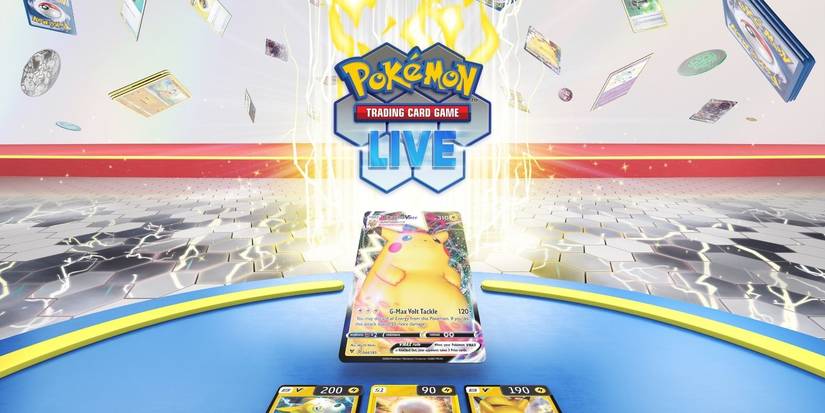 A screenshot of Pokémon: The Trading Card Game Live