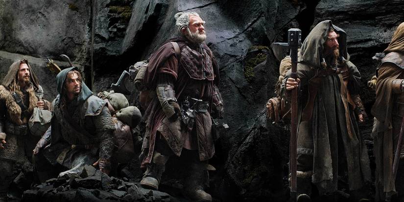 Hobbits Droping Rocks The Hobbit: Were Peter Jackson's Stone Giants Part of Tolkien's Novel?