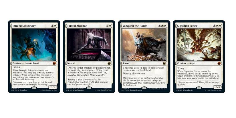 mtg midnight hunt card gallery Amazon.com: Magic: The Gathering Innistrad: Midnight Hunt Collector Booster  Box main image 0