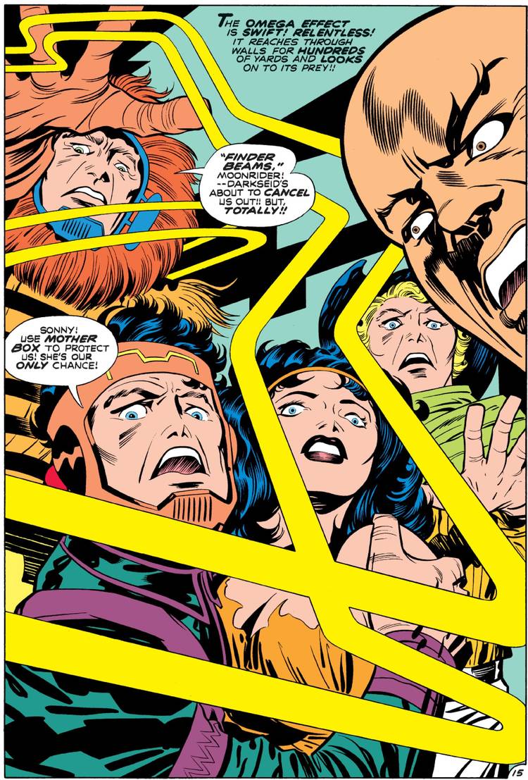 How Did Darkseid Get His Omega Beam Powers?