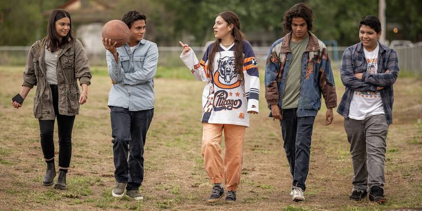 The Reservation Dogs with Daniel in happier times