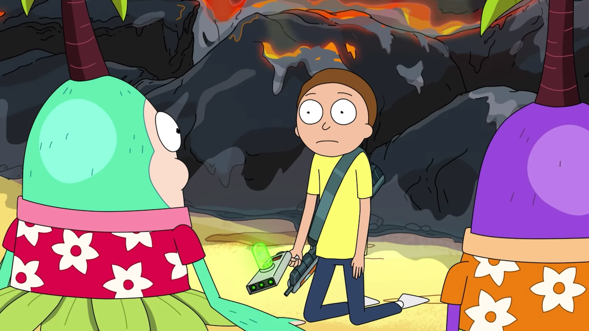 Rick and Morty: What Is the Central Finite Curve?