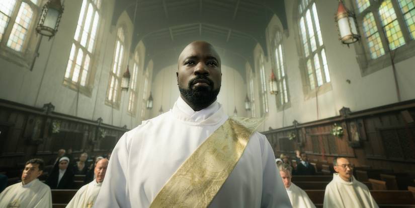 Mike Colter as David Acosta in A Church in Evil.