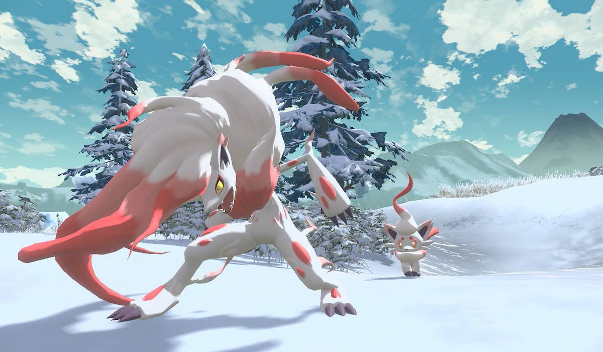 Hisuian Zorua Lucido/non Lucido Massimo Sforzo Per Pokémon Leggende Arceus Su Nintendo Switch - Foto 6
