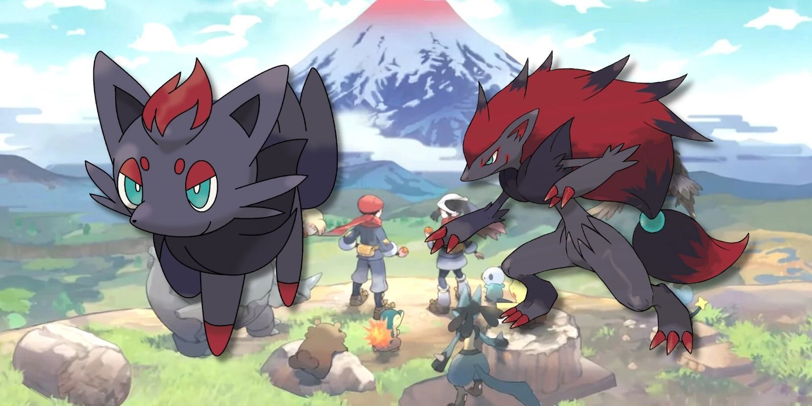 ひかりZorua & Zoroark (Hisui Form) ひかりZorua & Zoroark (Hisui Form) Introducing the Hisuian