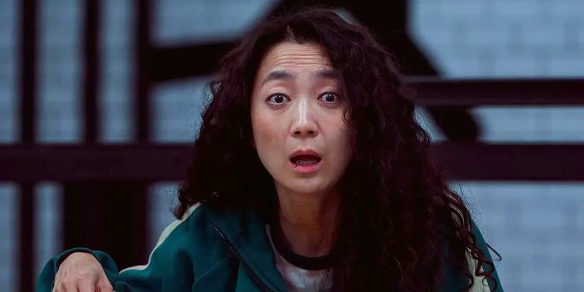 Squid Game's Han Mi-nyeo (Kim Joo-ryoung) is on one of her rants in Squid Game.