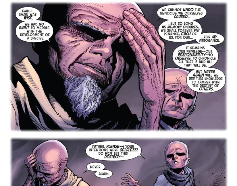 Watcher Matrix Before What If: Why Marvel's Watchers Swore to Never Interfere